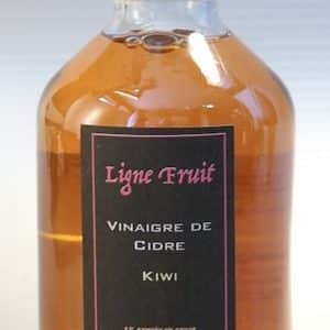 Vinaigre de cidre à la pulpe de kiwi